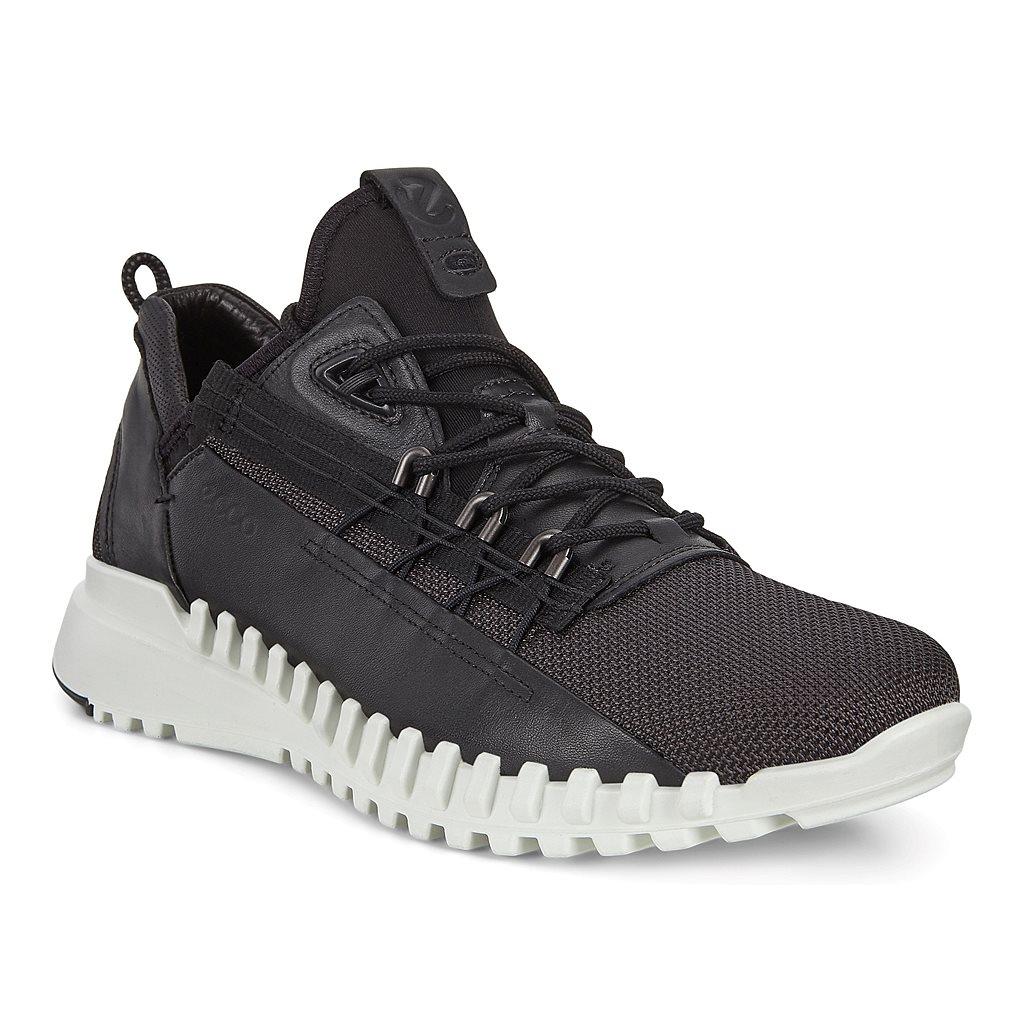 Baskets Ecco Zipflex Homme Noir 3674-EIUZX